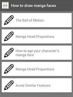 How to Draw Manga Faces