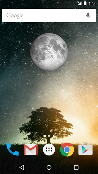 Simple Moon Phase Widget