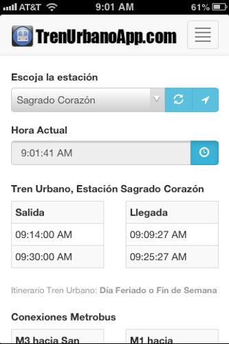 Tren Urbano App