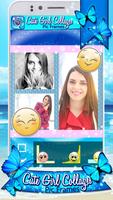 Cute Girl Collages Pic Frames