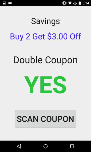 Double Coupon Checker