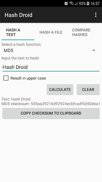 Hash Droid