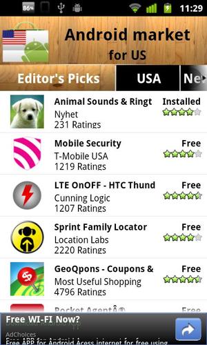 USA Android Market