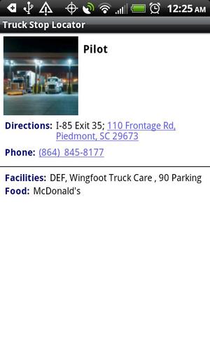 Truck Stop Locator