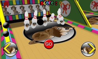 Dog bowling for kids