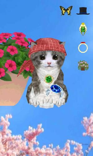 3D Singing Kitten Dress Up