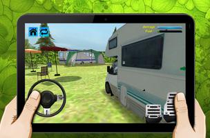 Camping RV Caravan Parking 3D