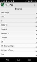FUT 15 Ultimate Team App