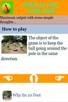 Rules to play Tetherball