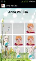 Elsa vs Anna: Tik-Tak-Toe