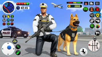 Police Dog Airport Crime Chase