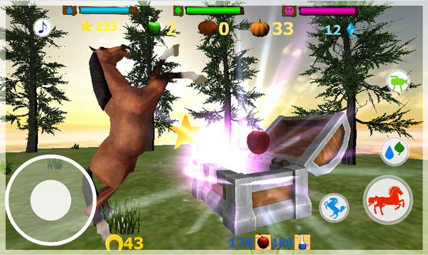 Horse Simulator 3d Animal Game: horse adventure