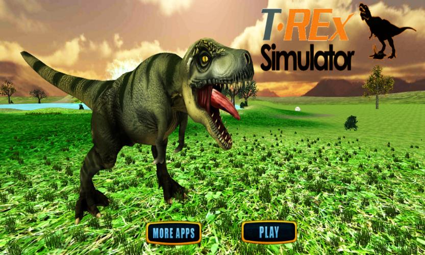 Tyrannosaurus Rex Jurassic Sim