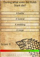 Quiz for Game of Thrones