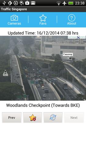 Traffic Cam Singapore FREE