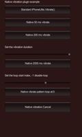 Vibration Plugin Demo