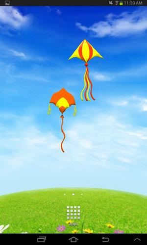 3D Kites Free Live Wallpaper