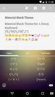 Material Black Emoji Keyboard