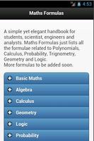 Maths Formulas