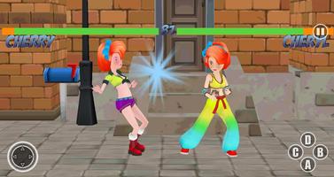 School Girls Fighting 3D