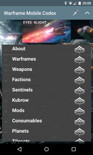 Warframe Mobile Codex