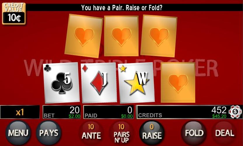 Wild Triple Poker Lite