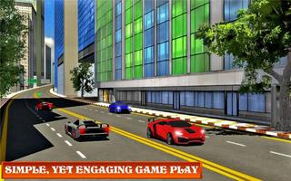 City Racing Futuristic Car 3D