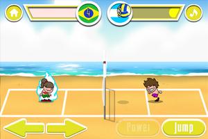 Beach Volleyball Game