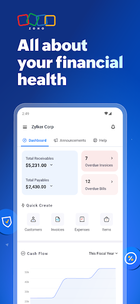 Accounting App - Zoho Books