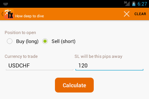 Forex Position Size Calculator