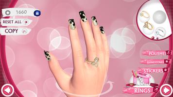 Cute Nail Art Designs Game 3D