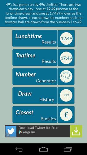 49's Lotto Results