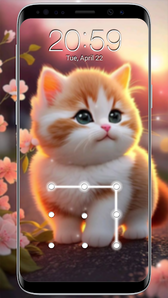 Kitty Cat Lock Screen