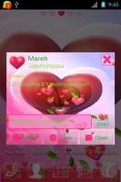 Valentine Heart for GO SMS Pro