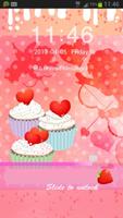 GO Locker Theme cupcake heart