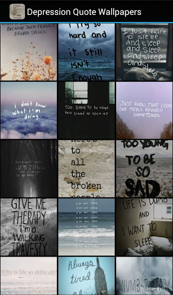 Depression Quote Wallpapers