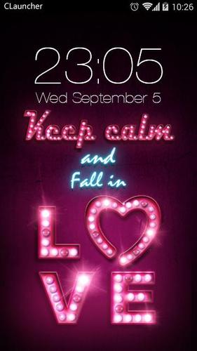 Pink Love Theme for Android