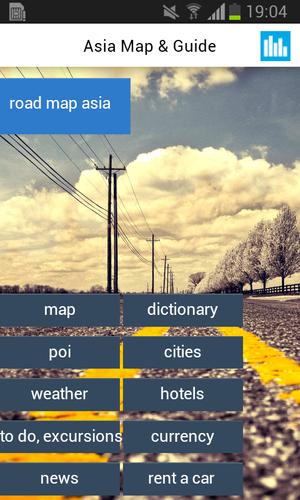 Asia Offline Map Guide Cities