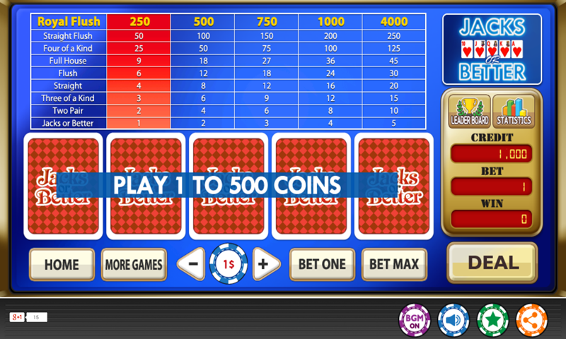 Casino Video Poker