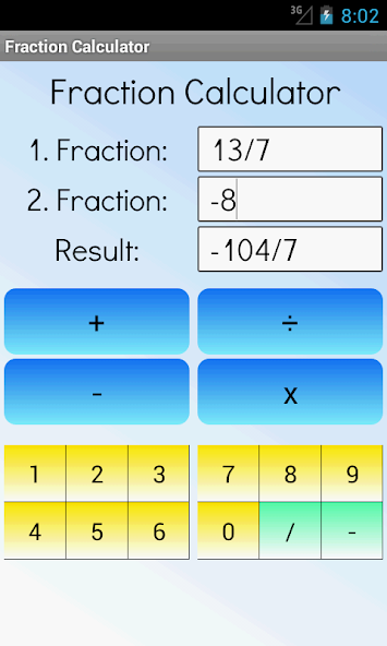 Fraction Calculator