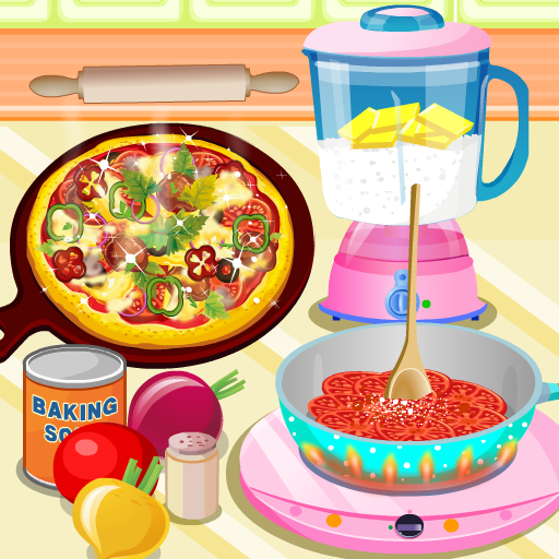 Yummy Pizza, Cooking Game