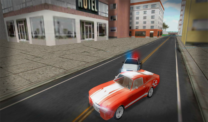 Traffic Police Car Driving 3D