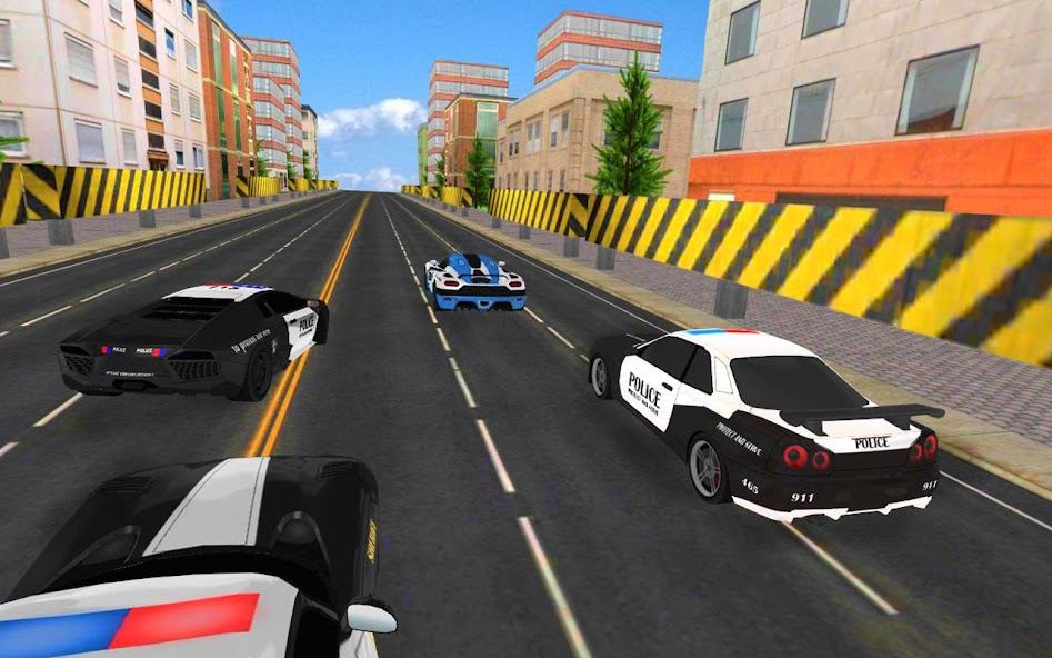 Police Car Racing 3D