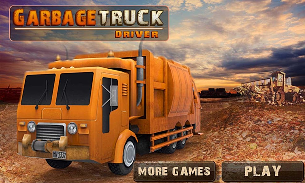 3D Garbage Truck Driver