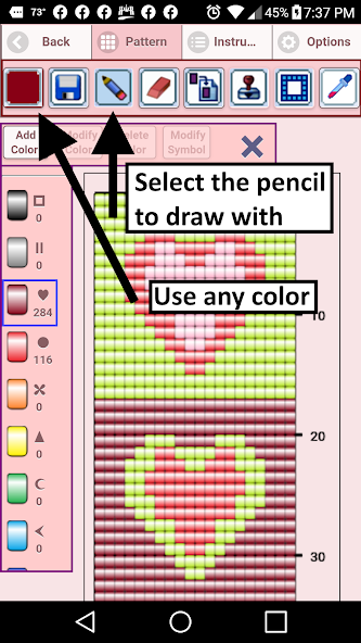 Bead Loom Pattern Creator