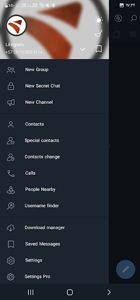 Litegram Messenger