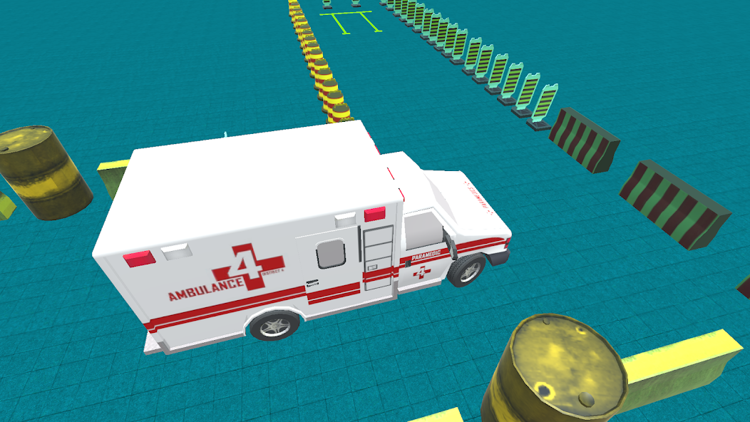 Ambulance Parking Game 3D