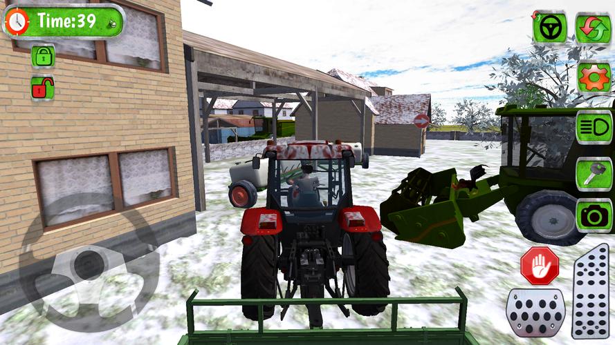 Tractor Simulator Hay  farming