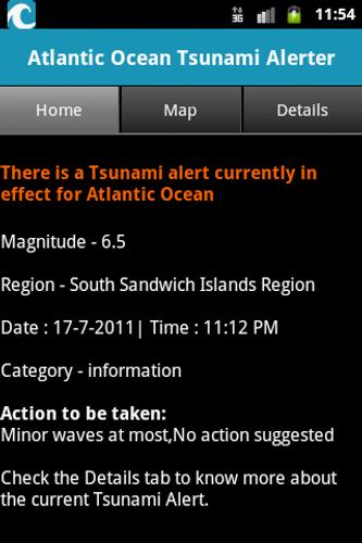 Atlantic Ocean Tsunami Alerter