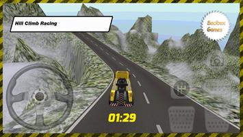 Snow Truck Hill Climb Racing